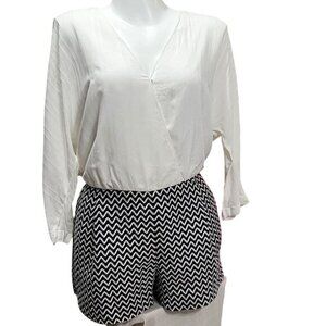 Rachel Roy Romper Jumpsuit Playsuit L